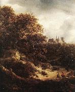 Jacob van Ruisdael The Castle at Bentheim USA oil painting artist